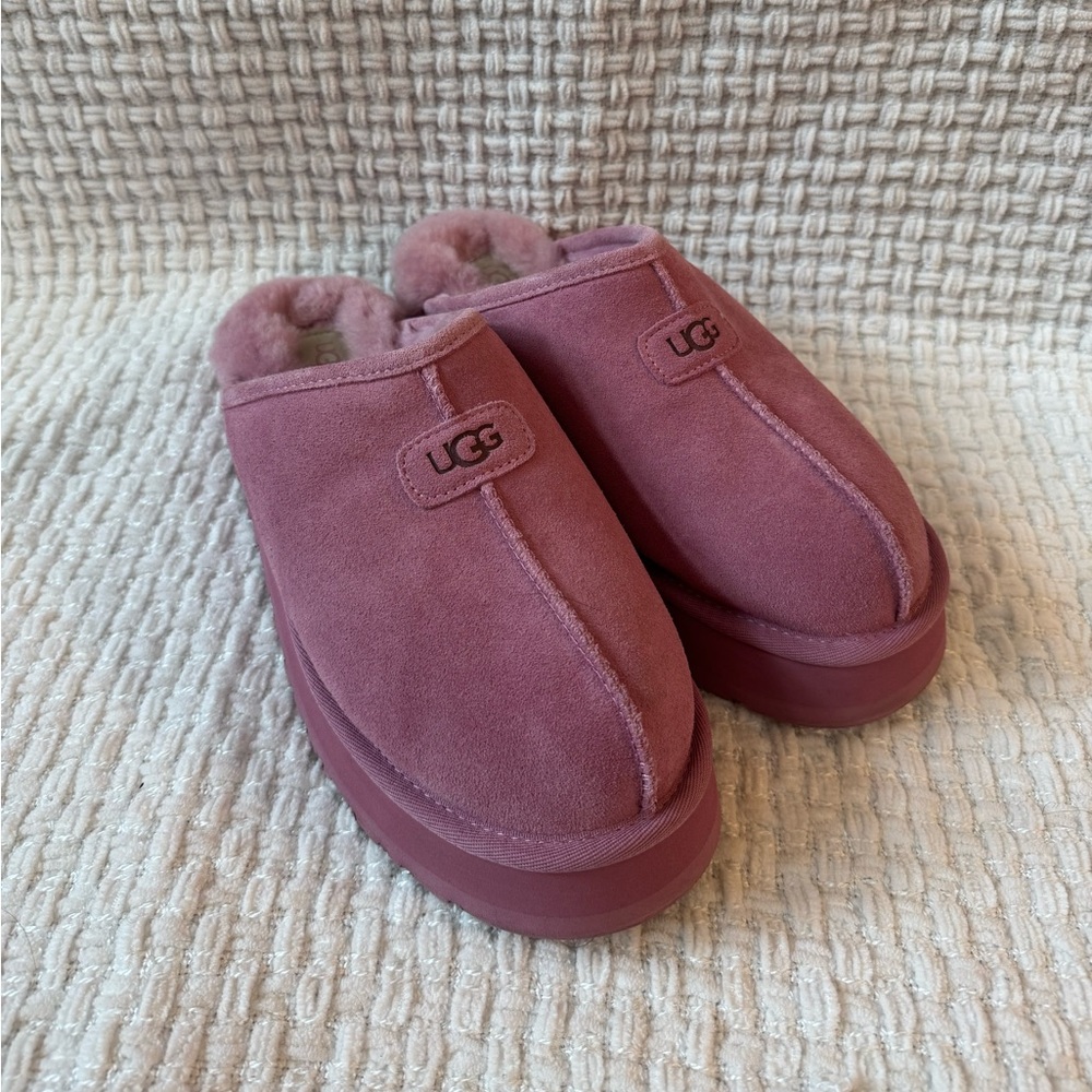 UGG Pink Disquette Slipper